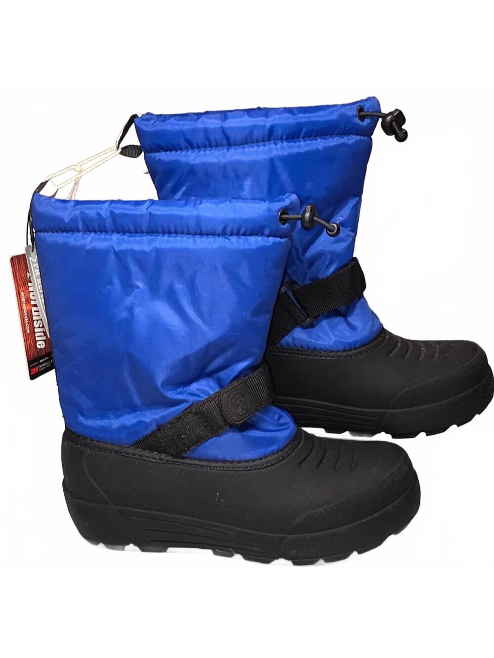 Northside Kids Blue Winter Snow Boots with 3M Thinsulate Insulation Size 6